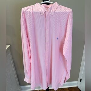 Men's Pink Striped Shirt